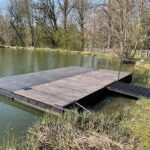 Ponton flottant pour événement 6 m x 2 m B