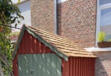 Cabane pour 2 vélos